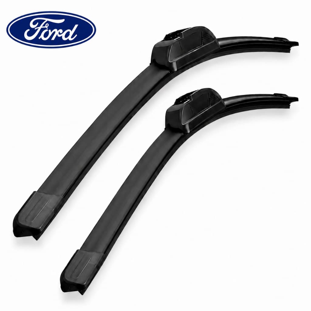 Par Palheta Limpador Para-brisa Limpeza Silenciosa Modelos Ford