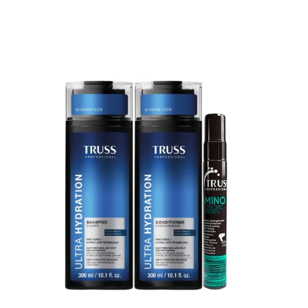 Truss Ultra Hydration Kit Shampoo Condicionador e Amino 30ml