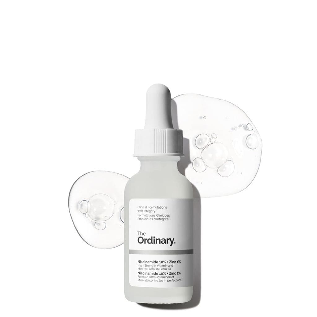 The Ordinary Niacinamida 10% + Zinco 1%, Sérum Suavizante para Pele com Tendência a Imperfeições