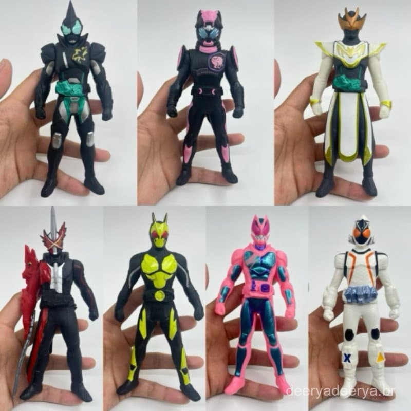 Nova figura solta: Bandai Kamen Rider, material de borracha macia, Hornet Saber, figura de aproximadamente 18cm de taman