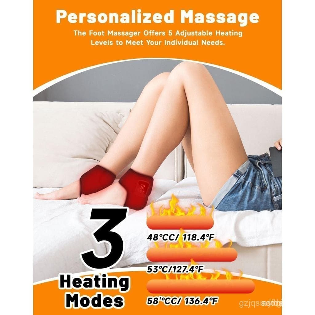 Massageador, Massageador de Pés 2026, Máquina Portátil para os Pés, Massageador de Pés para Neuropatia, 3 Modos de