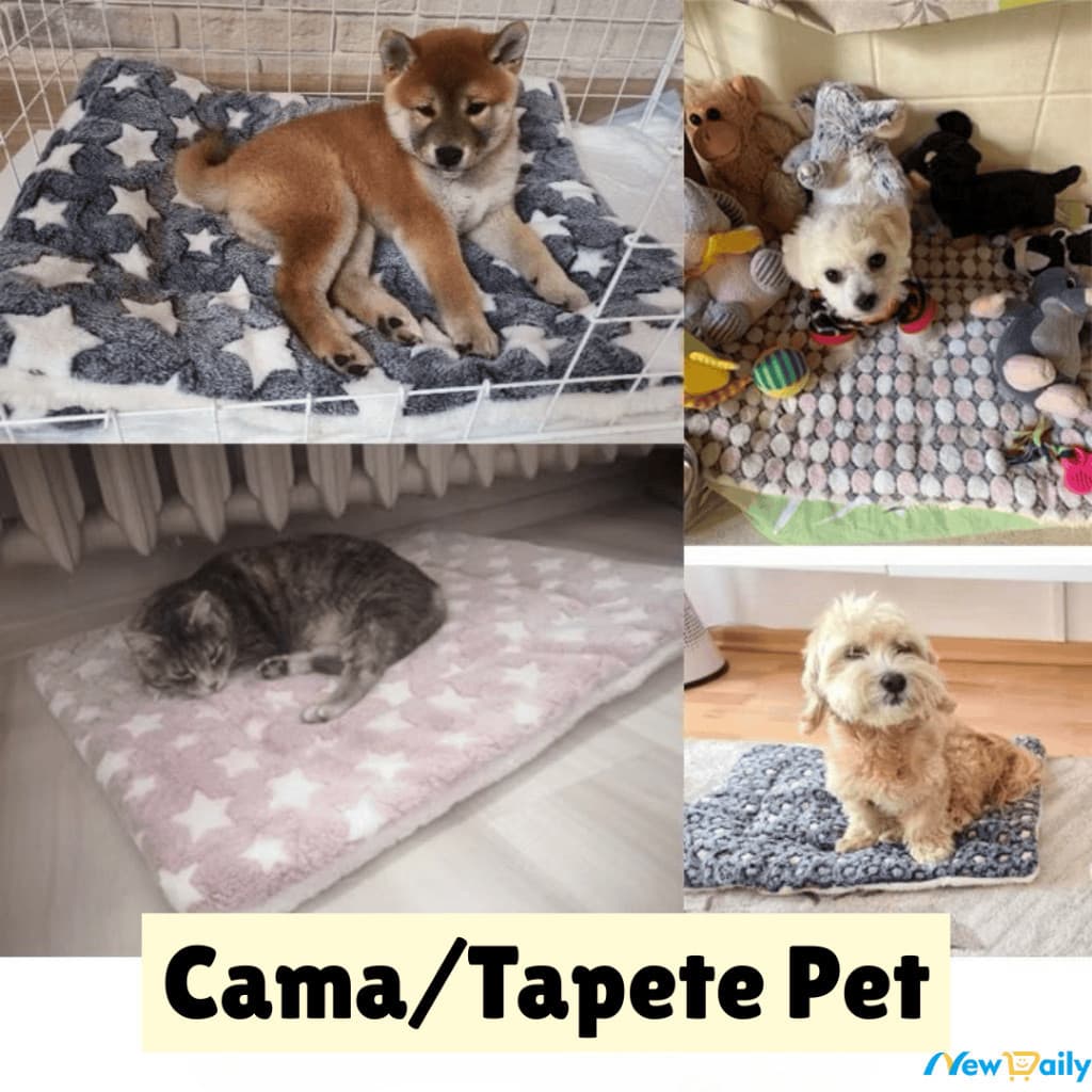 60*80cm Tapete Colchonete Cama Pet Almofada Para Cães e Gatos Colchonete Cama Pet  Confortável PET-06-MD