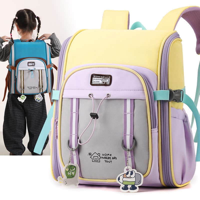 Mochila Espacial Infantil para Pré-escolares, Mochila Leve de Duas Alças para Meninos e Meninas, Nova Mochila Escolar pa