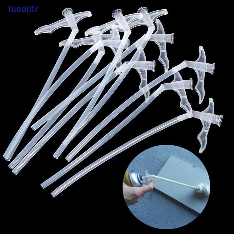 lucaiitr 10pcs Tubos De Espuma Em Spray , Ferramentas De Bico De Pistola De Cola De Poliuretano DIY BR
