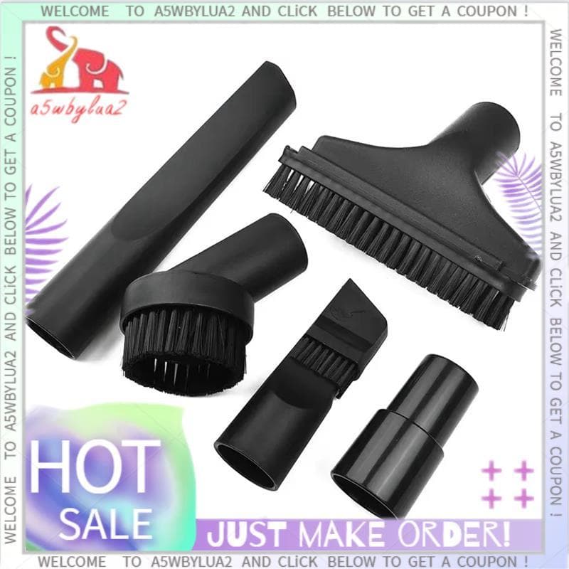 Kit De Substituição De Escova De Bico De Aspirador De Pó-5 Peças Para WD3 MV2 A2004 DS5500 32mm A 35mm Adaptador De Ferr