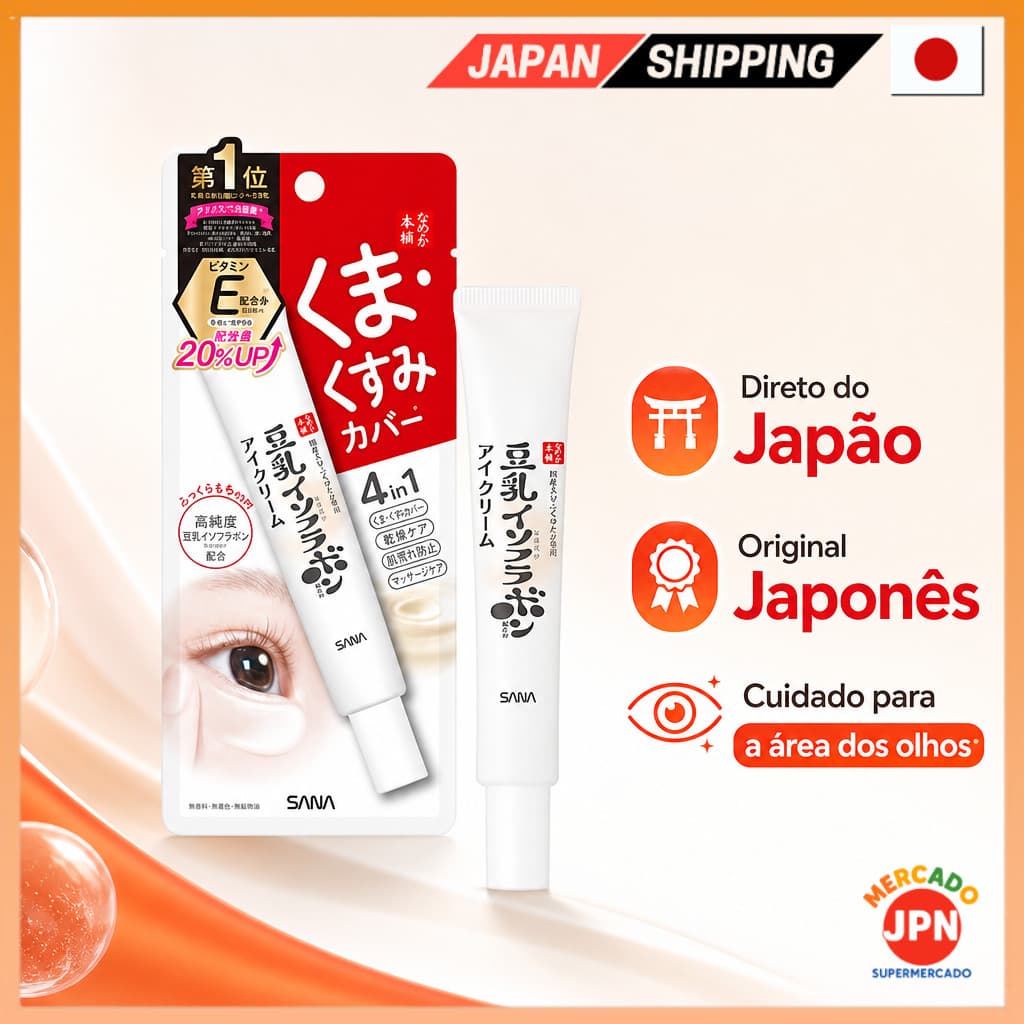 Nameraka Honpo Creme para Area dos Olhos 20g Direct from JAPAN