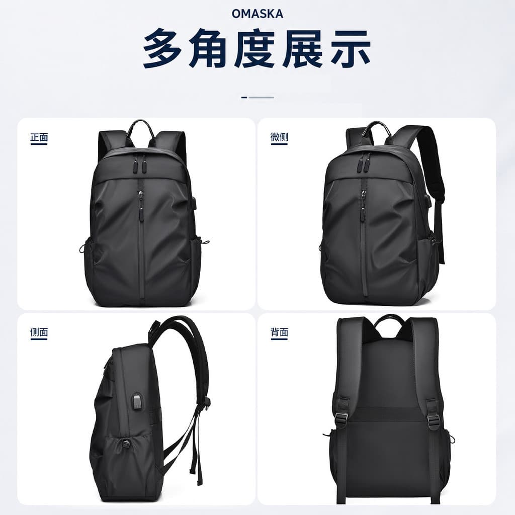 Rua na moda novo estilo mochila mochila masculina moda mochila leve meninas saco de escola ins mochila de alto valor