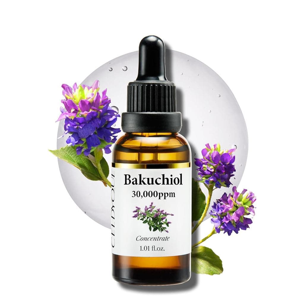 Sérum Concentrado de Bakuchiol Coreano para Mistura DIY 30.000 ppm - Alternativa de Retinol de Alta Potência |   Redução