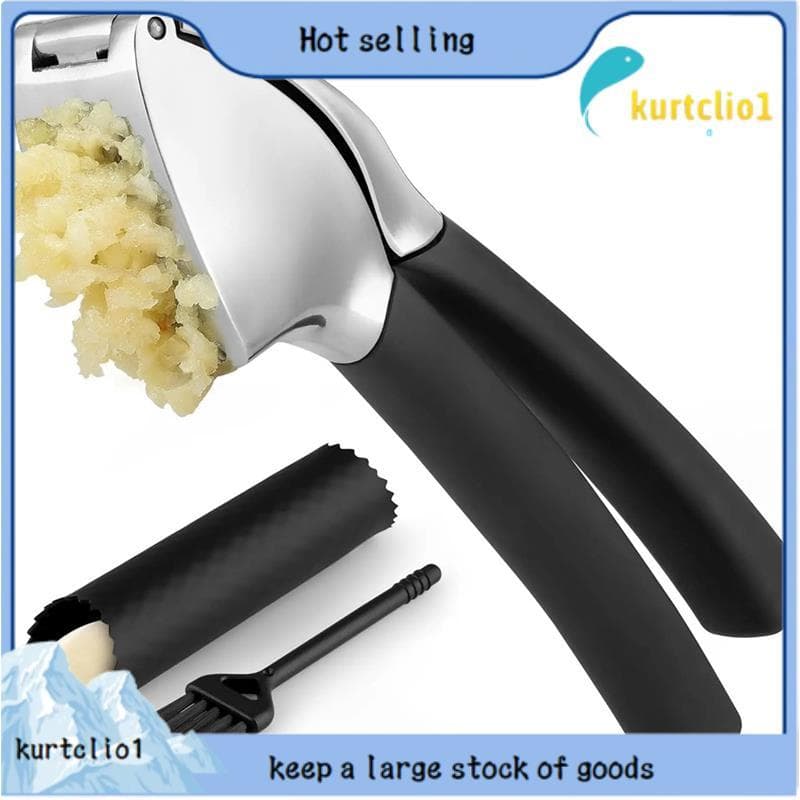 Prensa De Alho À Prova De Ferrugem E Máquina De Lavar Louça Ferramenta Em Aço Inoxidável Segura Para Descascador De Sili