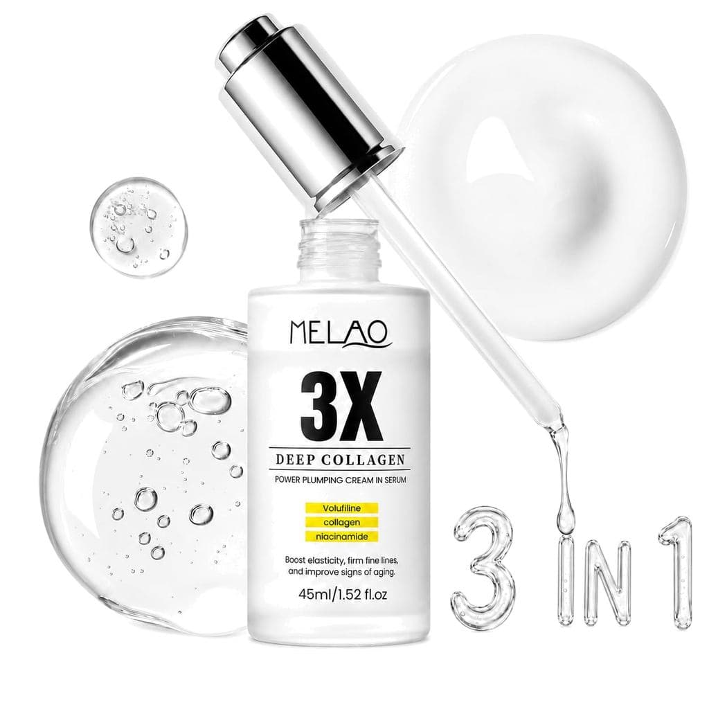 Sérum Profundo de Colágeno Volufiline com Niacinamida, 45ml |   Sérum facial de volufilina e colágeno profundo para uma