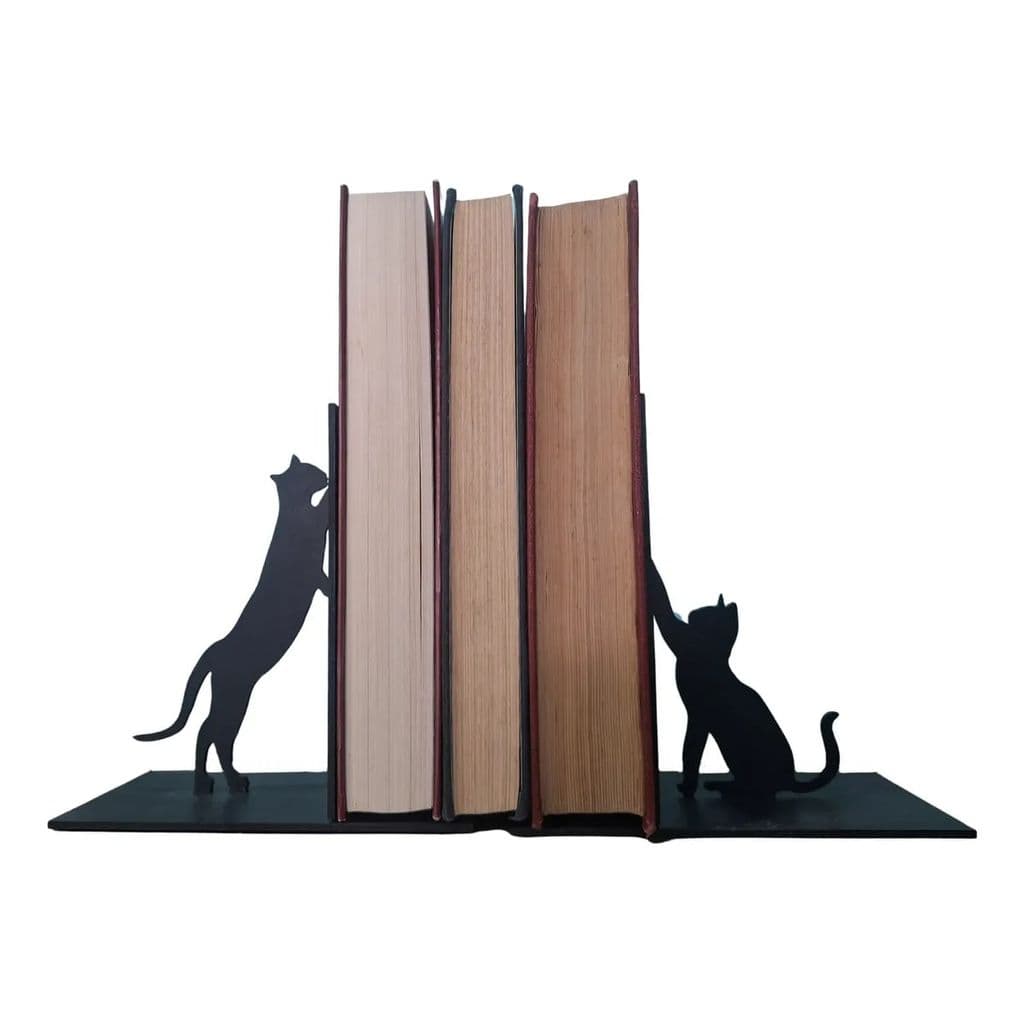 Aparador De Livros Mdf Gato Decorativo
