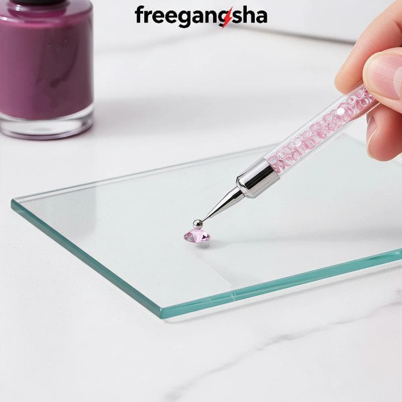 [FRE] Conjunto De Pincéis Profissionais Para Arte Em Unhas , 5 Peças , Forro De Listras , Ferramenta De Pontilhamento ,