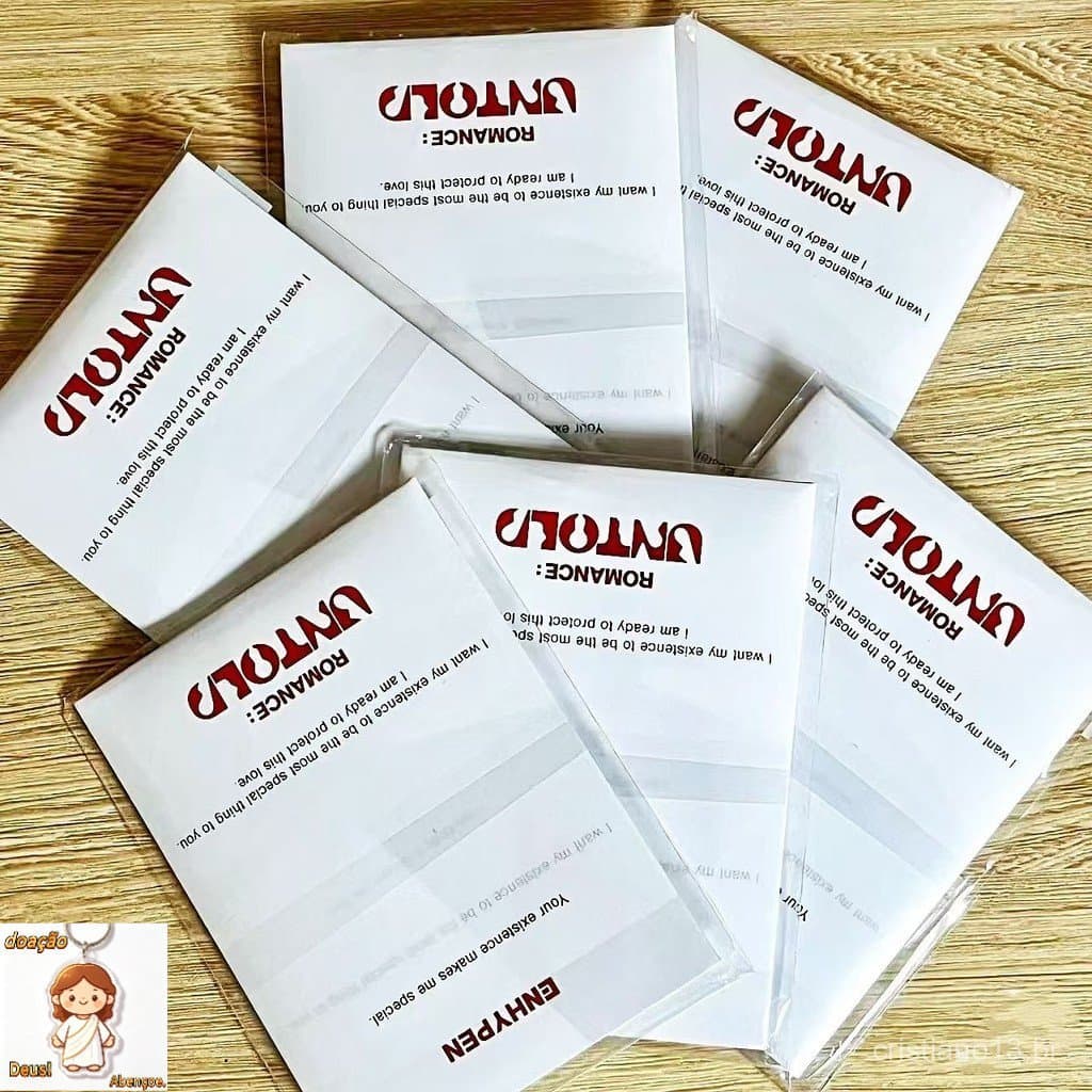 ENHYPEN ROMANCE: 2º Álbum Completo Versão WEVERSE (Código QR Expirado)
