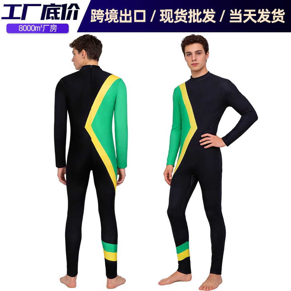 Gelo luz Chi filme televisão CoS roupas Jamaica Skids pele roupas patinação collants pronto estoque