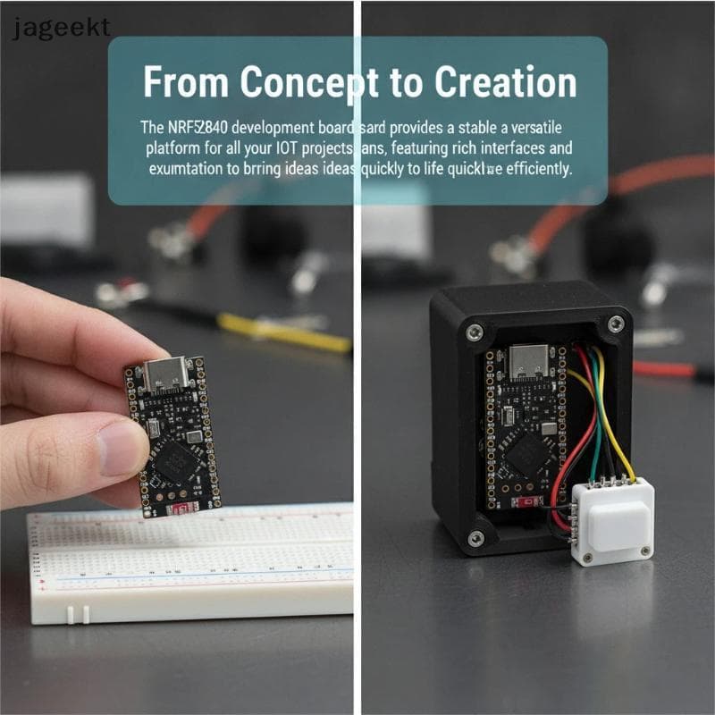 [jageekt] Placa Nrf5840 Agradável ! Módulo De Desenvolvimento De Tamanho Ultra Pequeno Nano V2.0 Compatível Com Pro Micr