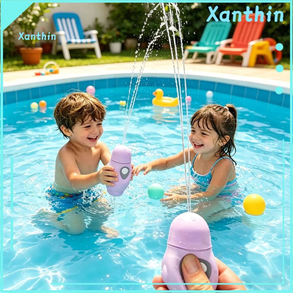 Bath Toy for Babies Water Spray Cute Cartoon Silicone Kids – Safe Play for Toddlers Fun Baby Swimming Pool Soft for So