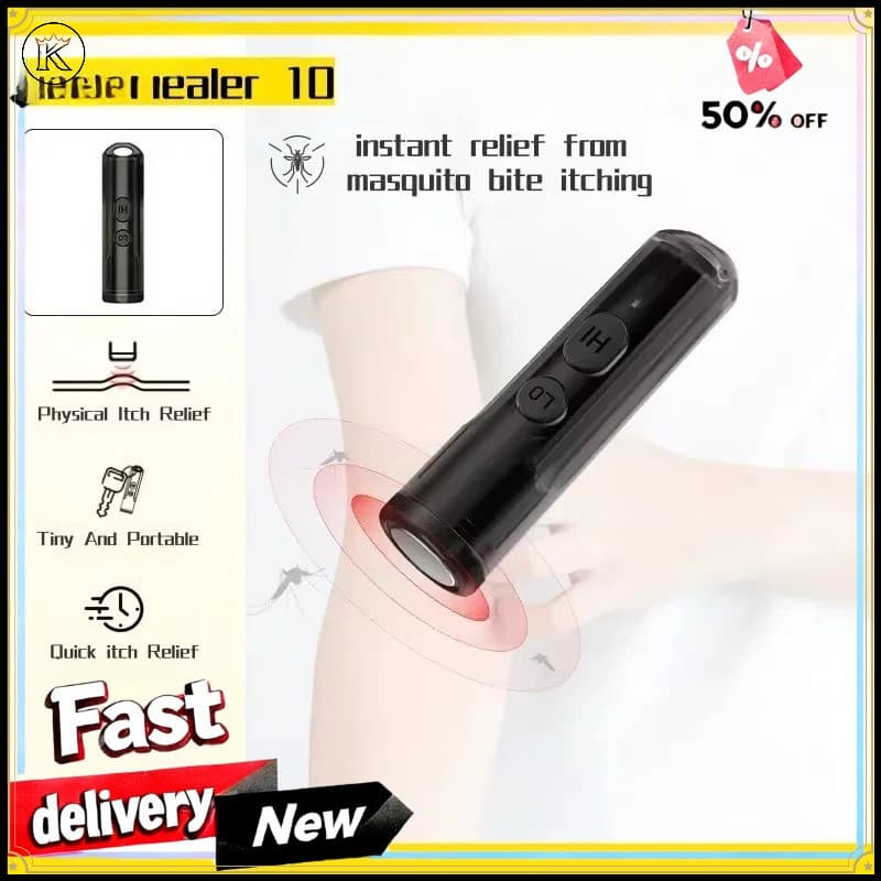 NITECORE Ferramenta Portátil Para Alívio De Coceira E Mordida De Mosquito Dispositivo Curador De Eficaz Mordidas De Inse