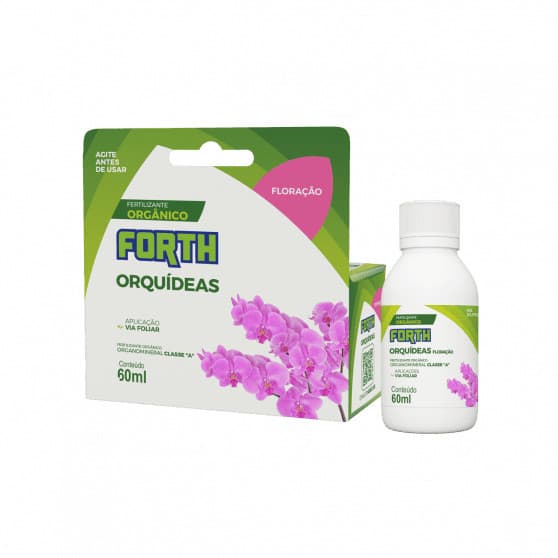 Fertilizante Forth Orquídeas Floração 60ml Concentrado
