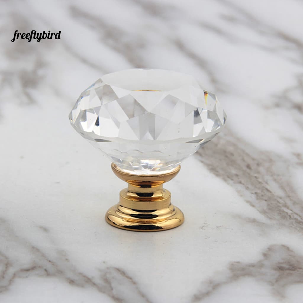 Fz 20/25/30/40mm Puxadores De Armário Forma De Diamante Resistente Ao Desgaste Amplas Aplicações Elegante Requintado Dur