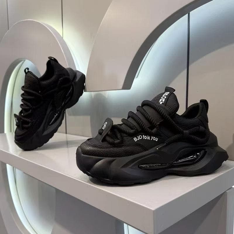 Primavera nicho ins2025 primavera venda quente de sola grossa All-match esportes moda sapatos casuais na moda aumentado
