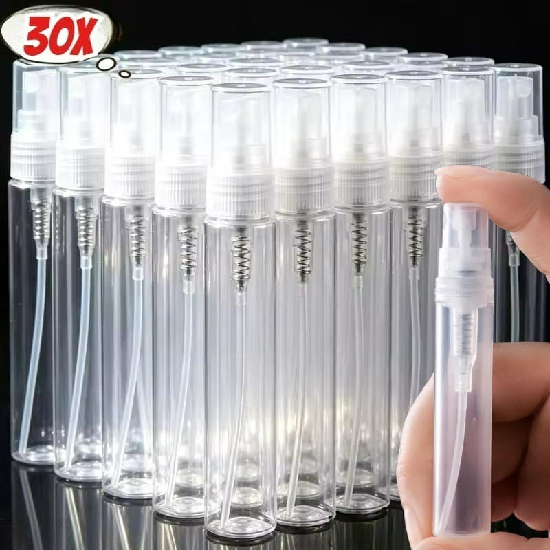 Mini Frasco De Névoa De Perfume-Frascos De Spray Transparentes De 2/3/5 Ml-Subembalagem De Viagem Vazio Atomizador Portá