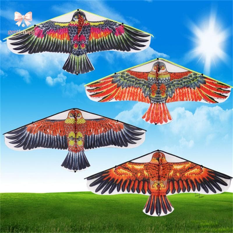 Gentlehappy 1 Peça Águia Plana Pássaro Pipa Crianças Voando Pássaros Pipas Brinquedos De Jardim Ao Ar Livre br