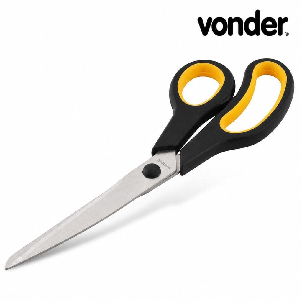 Tesoura Multiuso 25cm Cabo de Plástico e Lamina Inox Vonder
