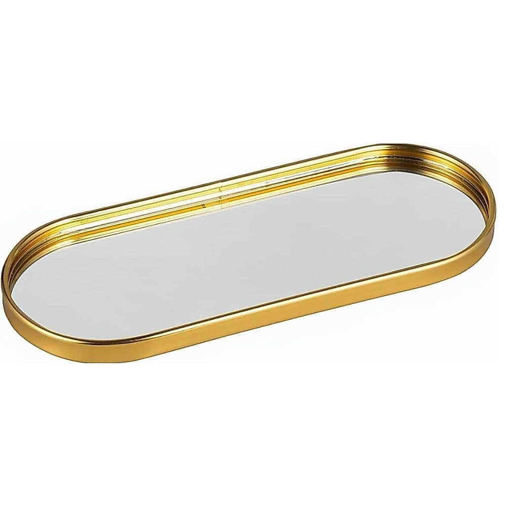 Bandeja Espelhada Banheiro Lavabo Bandeja Decorativa Multiuso