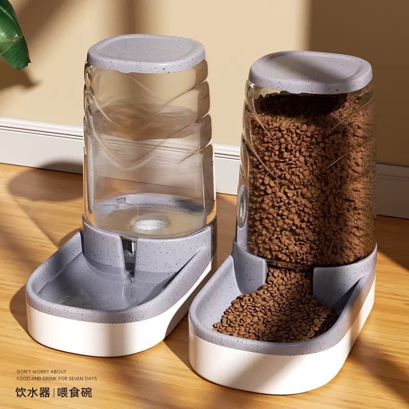Gato bebedouro fluxo desconectado pet dispensador de água automático gato tigela de água pet fonte potável alimentador a