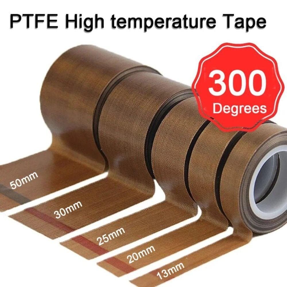 Fita Adesiva Resistente A Altas Temperaturas , Autoadesiva Isolante Térmica De PTFE , Rolo De Fitas À Prova D'água