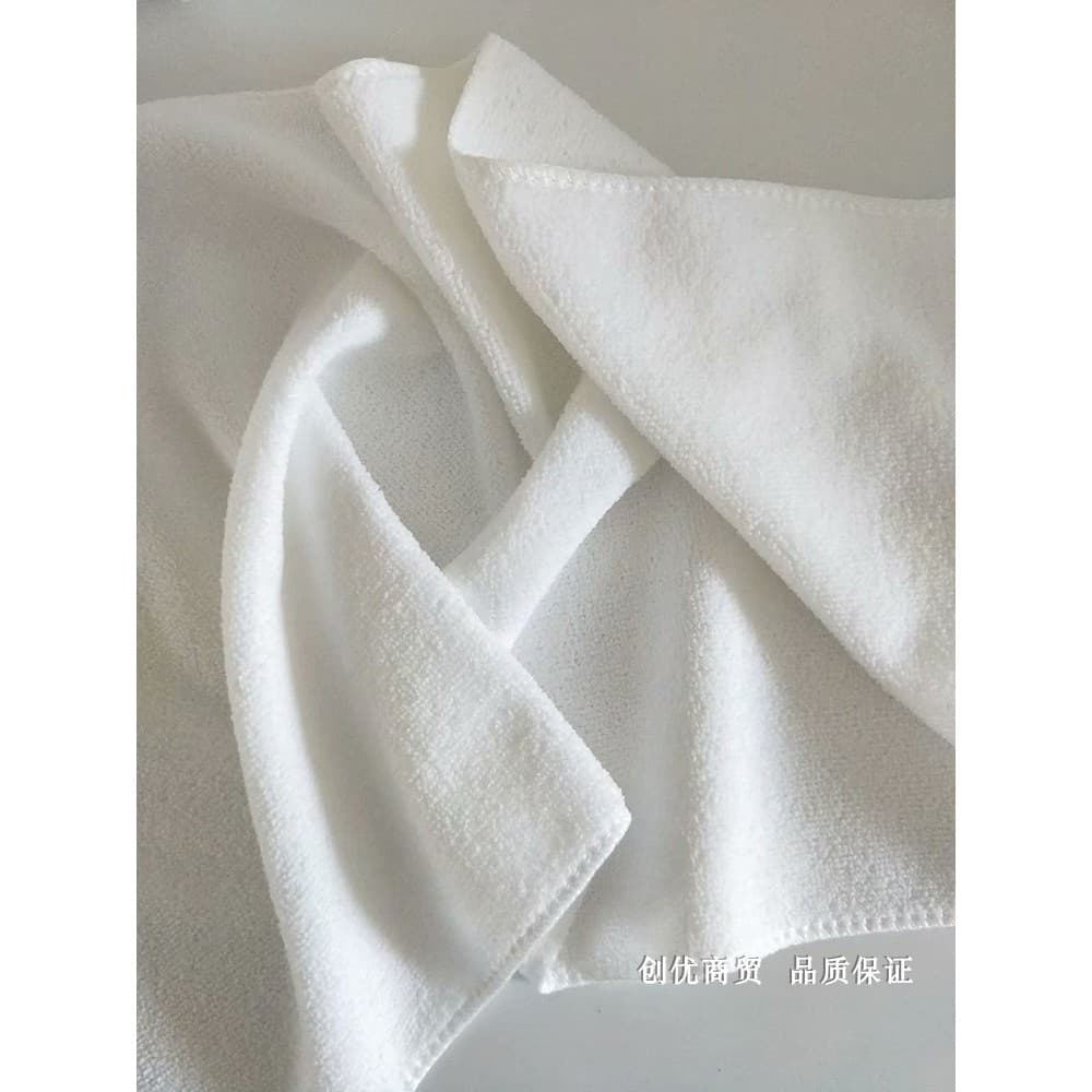 Toalha branca descartável, hotel, banho, terapia de pés, toalha de fábrica de alimentos, barbearia, sem fiapos, toalha l