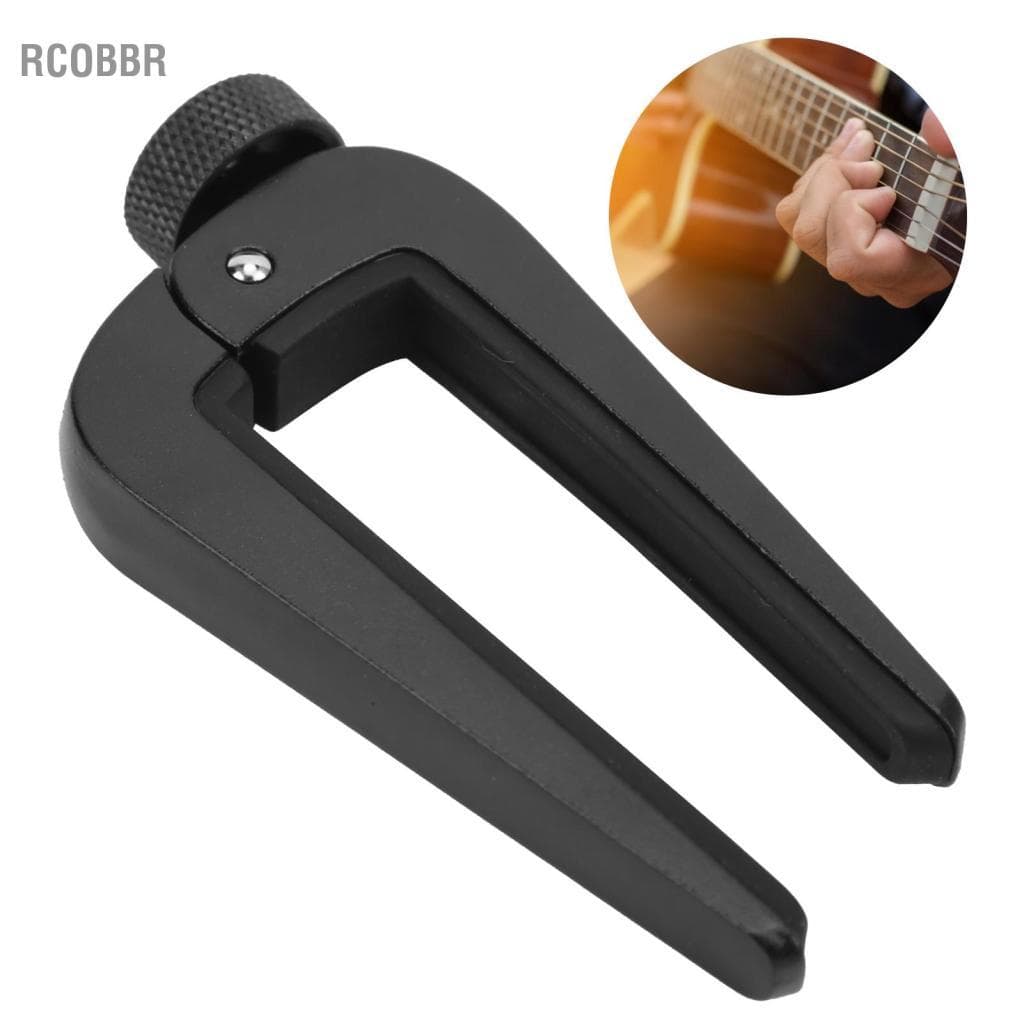 Rcobbr Irfora Liga de Zinco Guitarra Capo Braçadeira Ajustável Profissional para Baixo Elétrico Acústico Ukulele