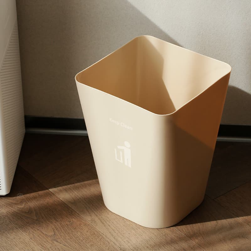 Lixeira doméstica, cozinha, banheiro, quarto, banheiro, cesta de papel, grande capacidade, sem cobertura, tamanho grande