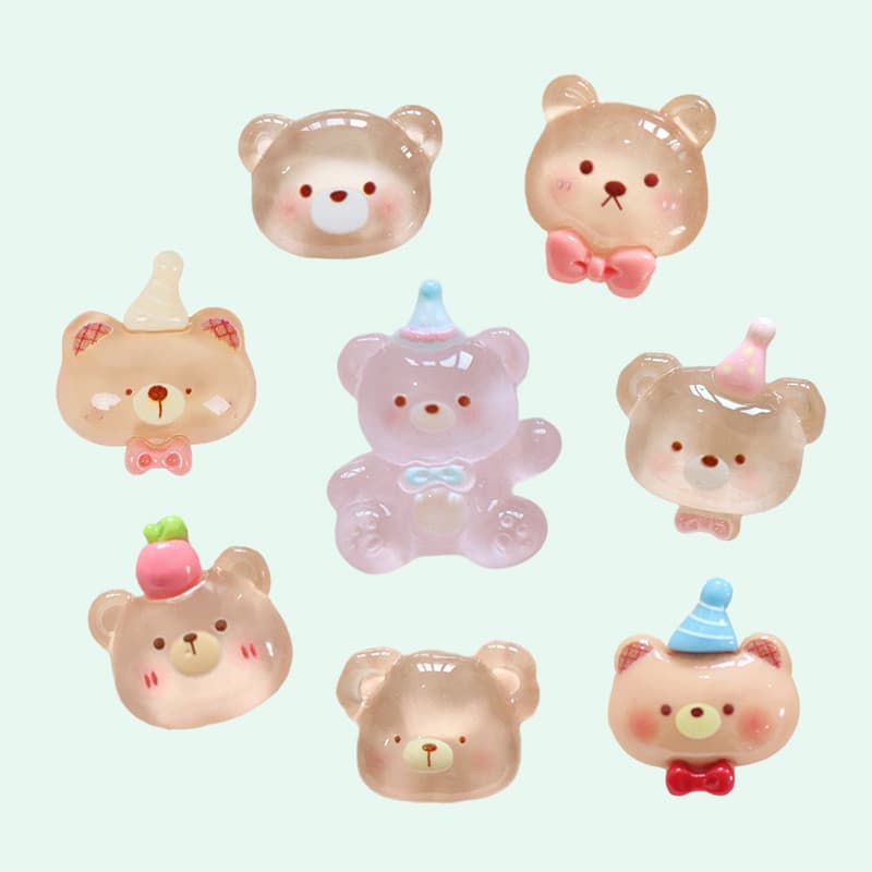 Raquete de tênis amortecedor dos desenhos animados amortecedor de tênis botão Animal amortecedor urso bonito tênis acess