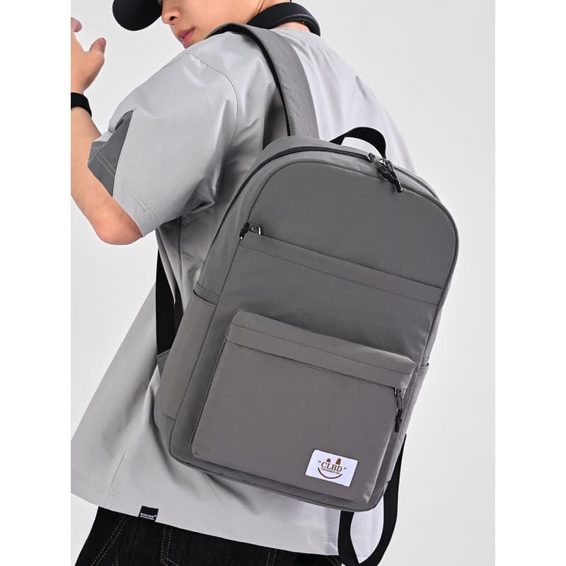 Bagagem na moda produto simples mochila masculino feminino estudante mochila de grande capacidade leve mochila de viagem