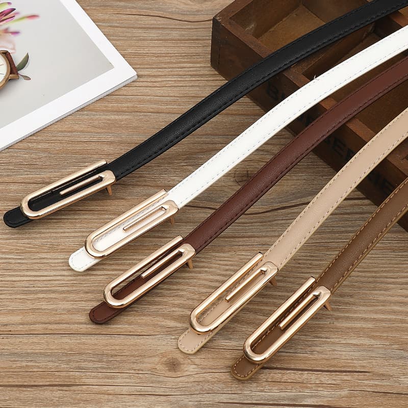 cinto feminino cinto feminino plus size Cinto pequeno decorativo preto feminino Fashion All-Match