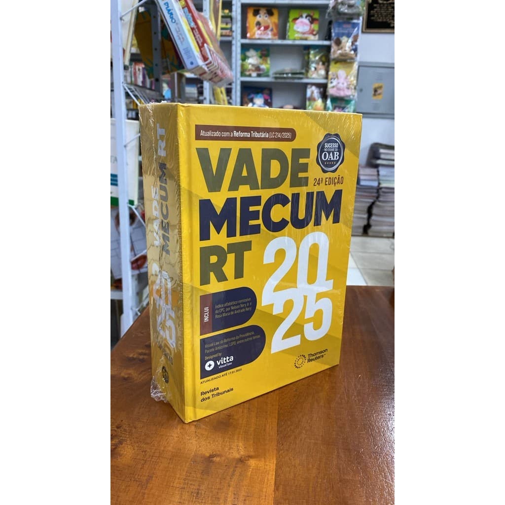 Vade Mecum RT 2025 - 24ª Edição autor Revista dos Tribunais