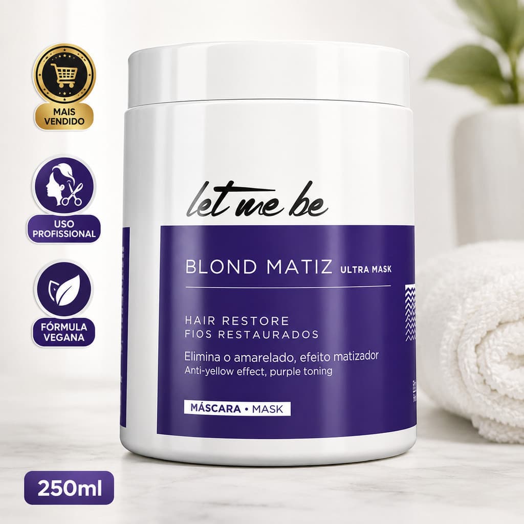 Let Me Be B-btox Blond Máscara Matizadora Prosalon 1kg