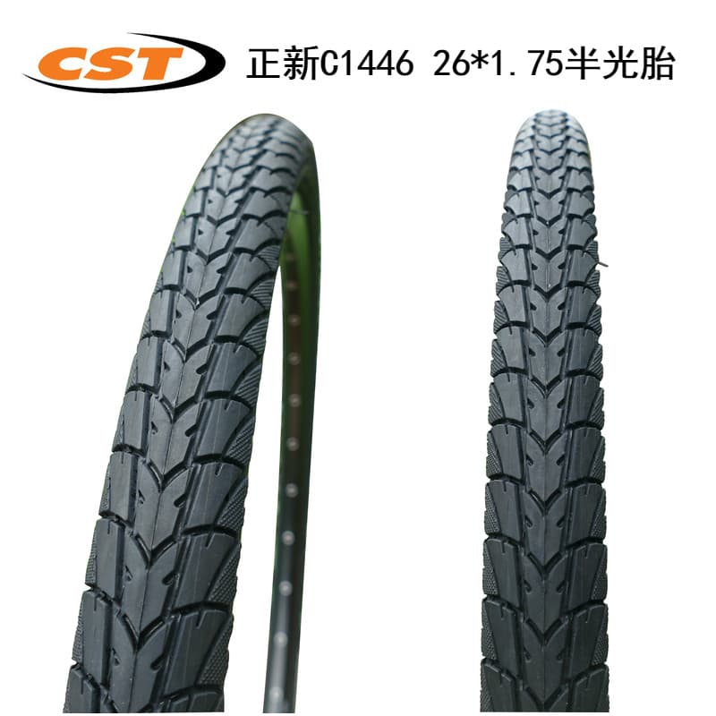 CST Zhengxin 26*1.75 Pneu de bicicleta 87cm Pneu de mountain bike C1446 Pneu Semi-leve resistente ao desgaste para mount