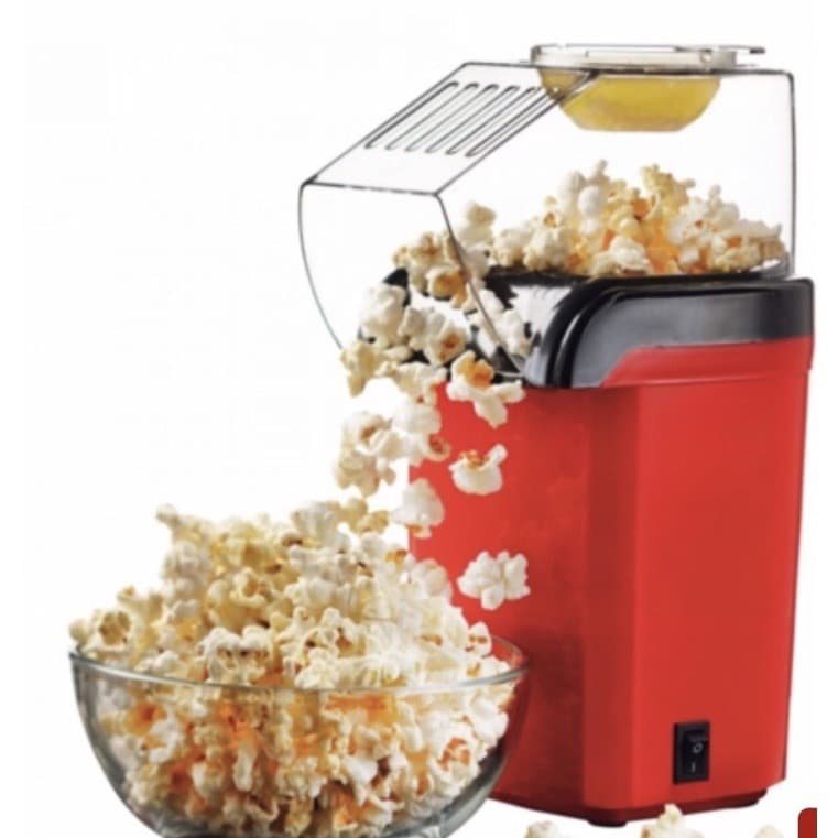 Pipoqueira Elétrica Sem Óleo 220V Pipoca Saudável na Hora Cinema em Casa Presente