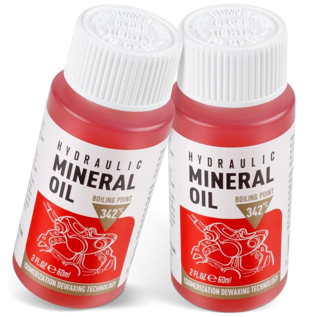 Fluido de Freio Mineral de Alto Desempenho 120ml para Freios a Disco Hidráulicos Shimano, Tektro e TRP