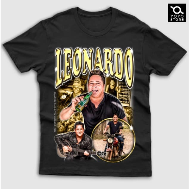 Camisa Masculina Leonardo Cantor Camiseta Algodao Premium Exclusiva
