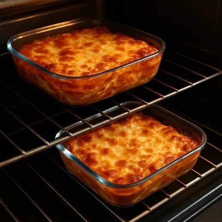 Assadeiras Conjunto 2 Vidro Temperado Retangular Refrataria Travessa Forno Cozinhar