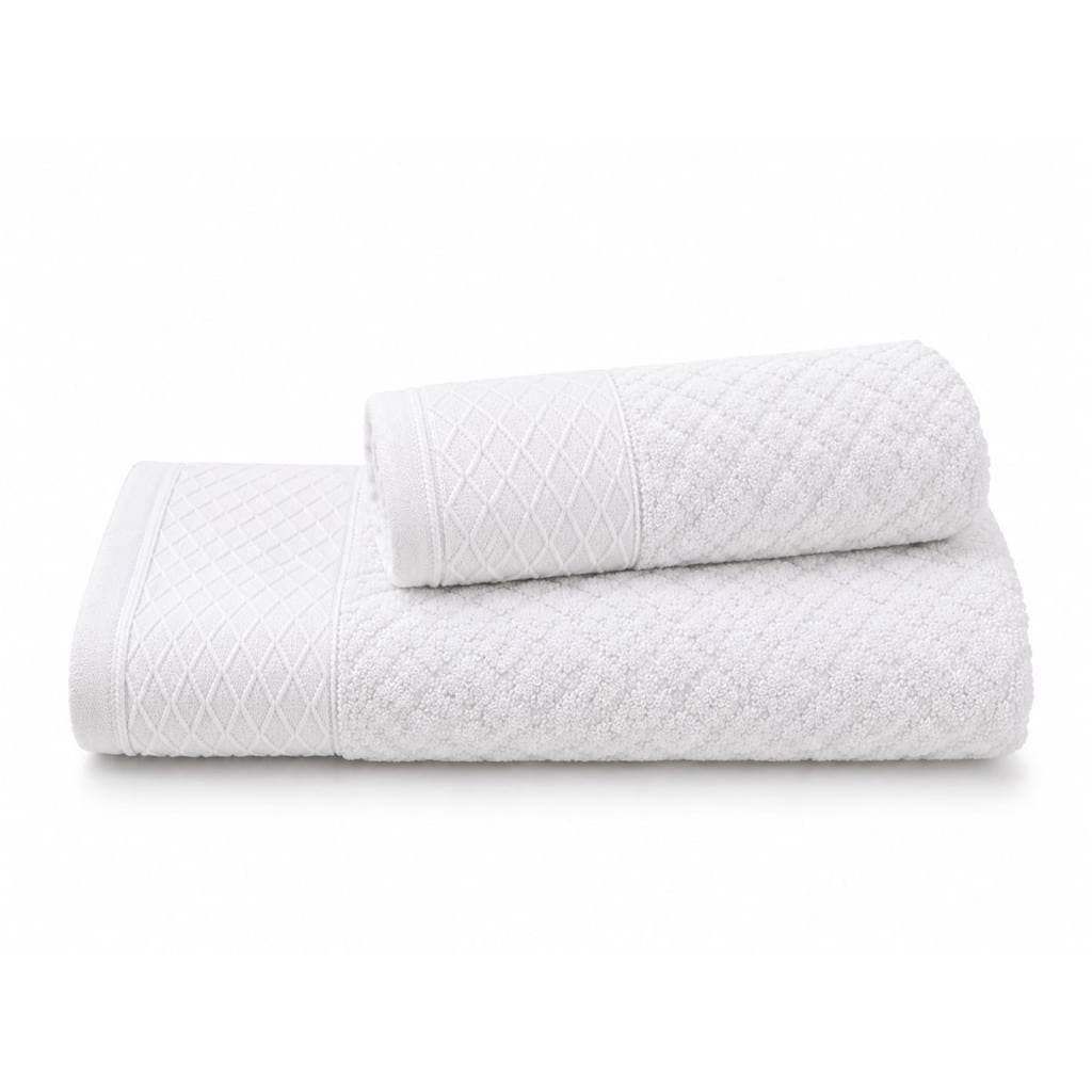 Kit/Jogo De Toalhas  Banho/Banhão E Rosto 2 Peças Capri 430g 100% Algodão Atlântica Pré Encolhida "Gigante" PREMIUM