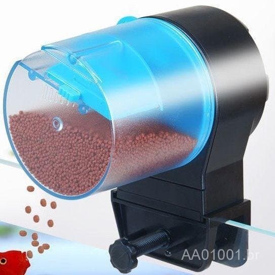 Alimentador automático inteligente para aquários, com temporizador, grande capacidade, 726O
