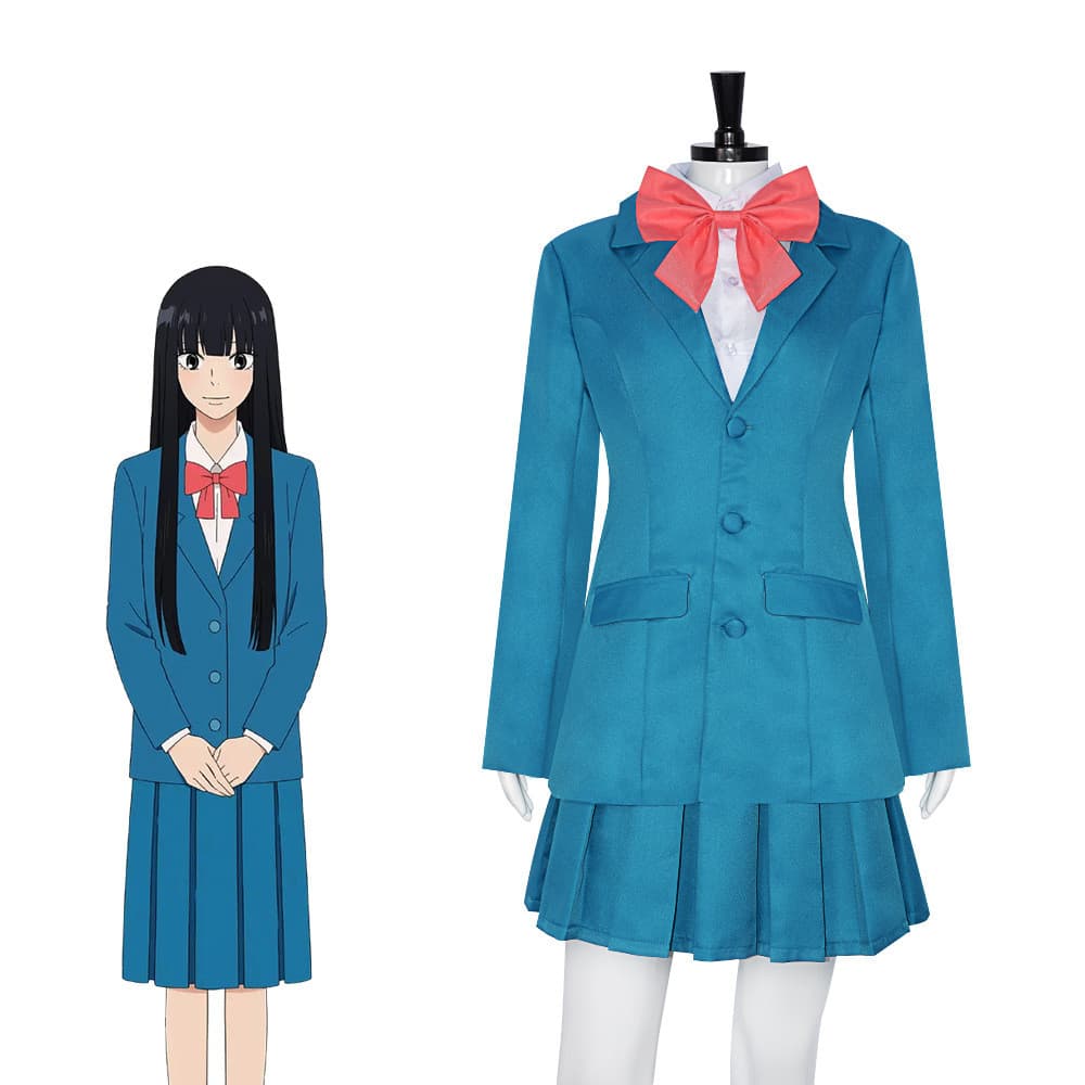 Eu quero contar você Ryoko Kurosuma cos traje estilo anime uniforme escolar cos traje Halloween anime Festival cos traje
