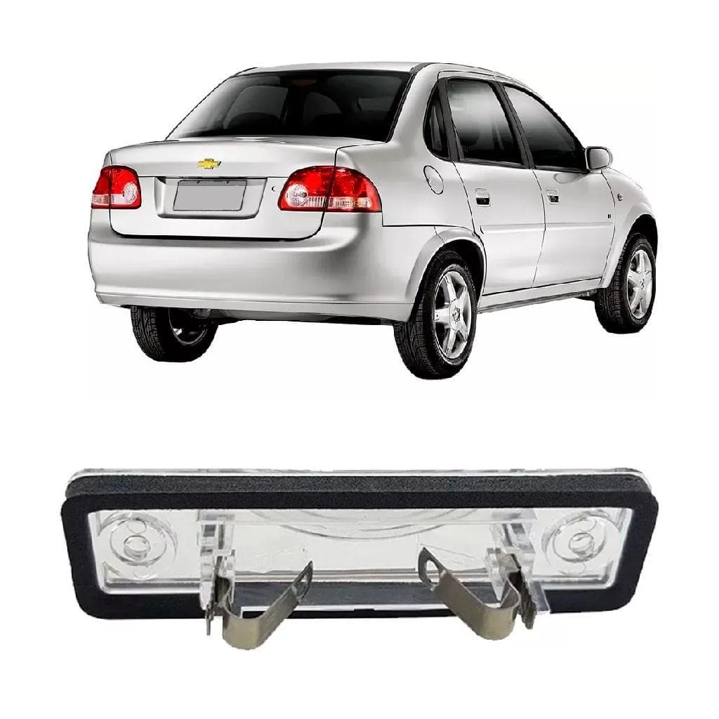 Par lanterna de placa corsa Classic 10 11 12 13 14 15 16 17