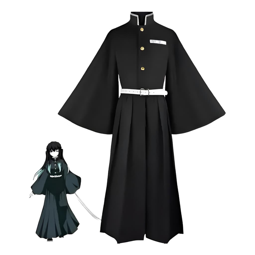 Conjunto Anime  Tokito Muichiro Feminino