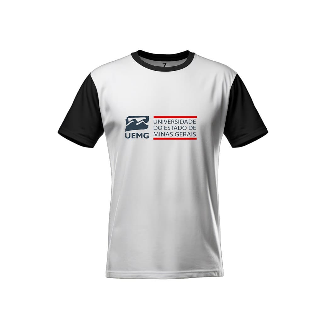Camiseta Universidade Uemg Minas Gerais 100% Algodão