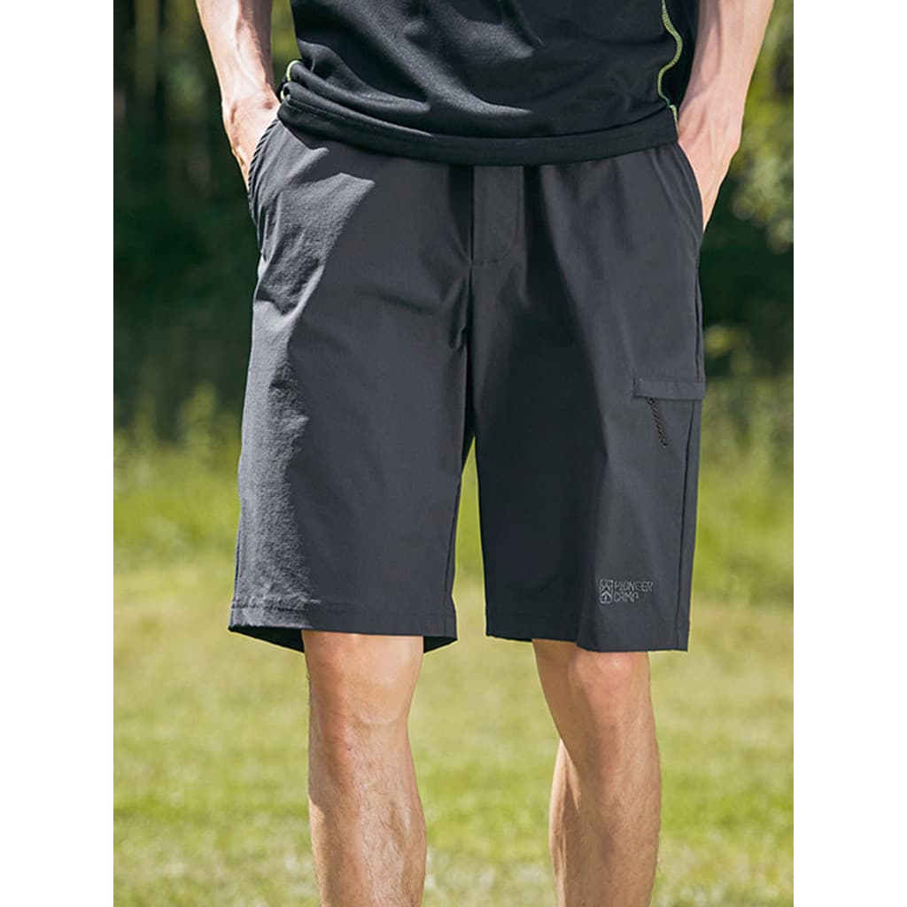 Treinador de secagem rápida Shorts masculino verão ao ar livre macacão esportes Casual cinco pontos calças médias esport